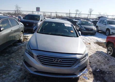 2017 Hyundai Sonata из США, поврежденный, VIN 5NPE24AF3HH530407